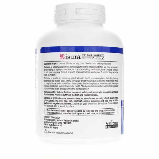 WellBetX Berberine 500 Mg, NF